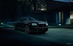 2021 Rolls-Royce Wraith, a Luxury Car in Black Shade